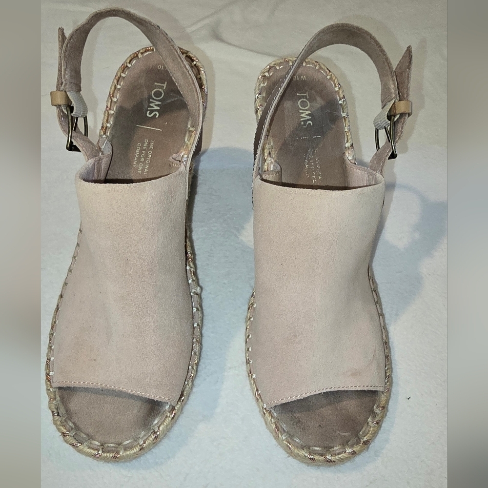 TOMS Women's Beige Sandals